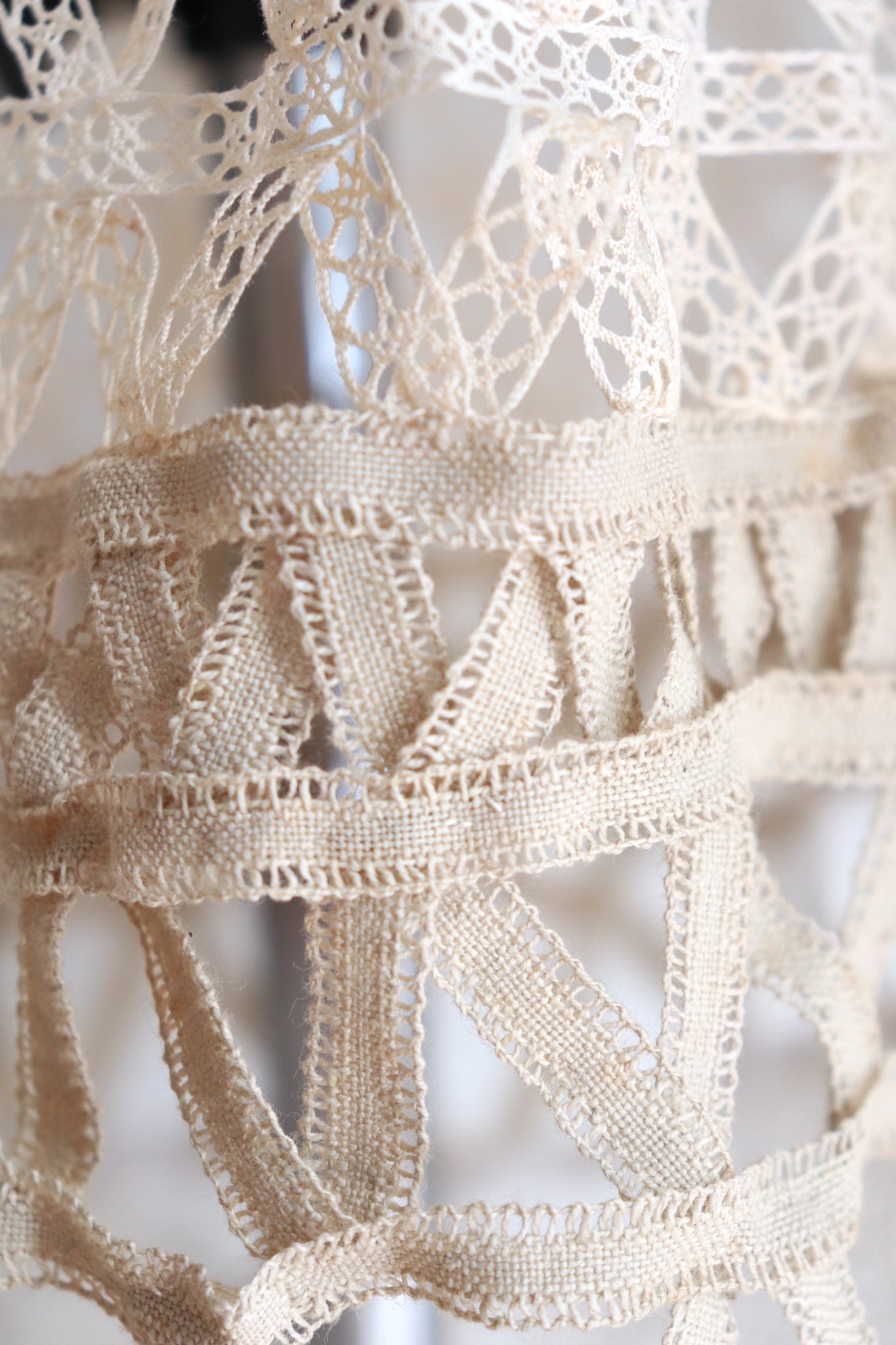 Handmade Antique Lace Skirt