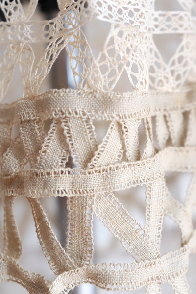 Handmade Antique Lace Skirt