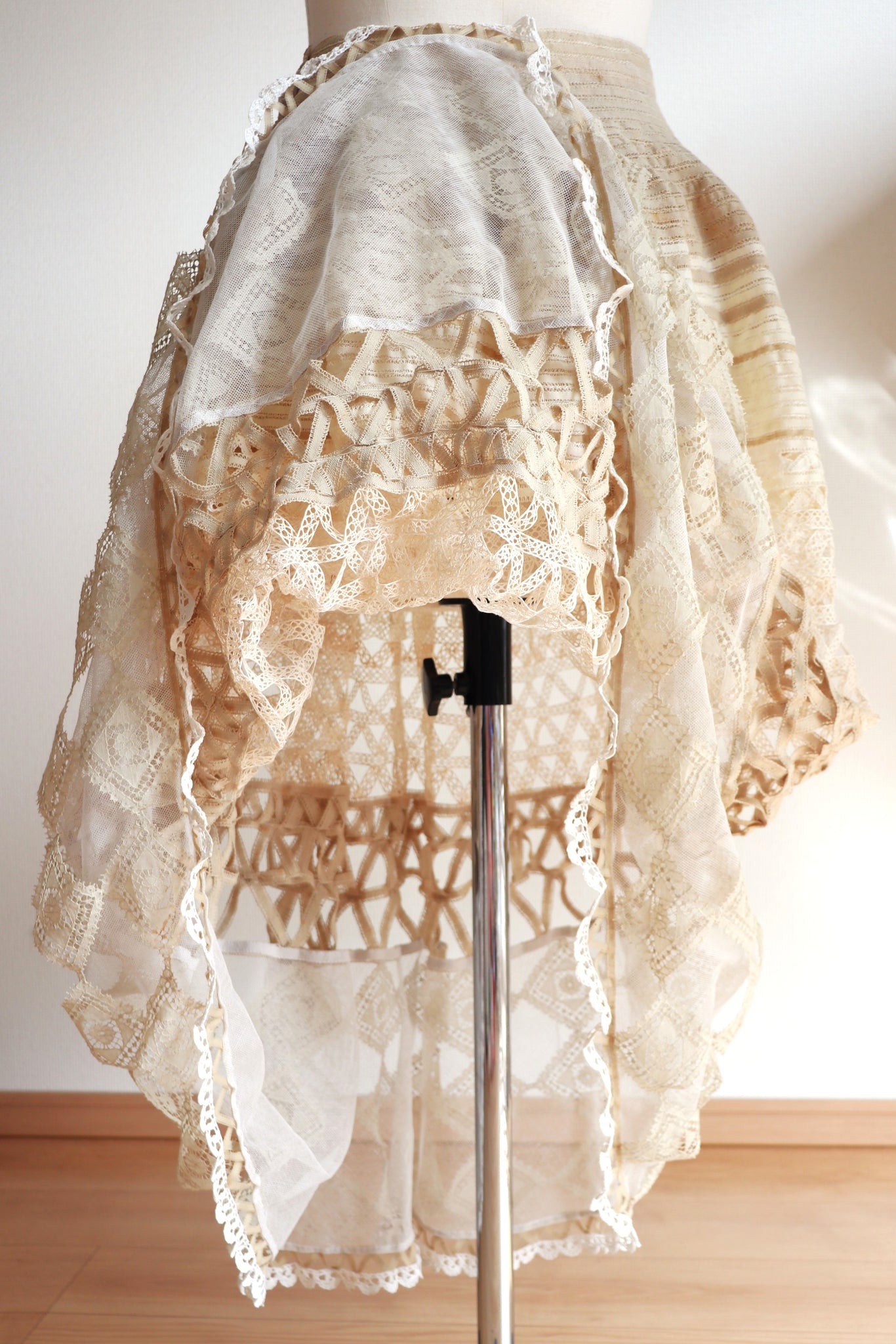 Handmade Antique Lace Skirt