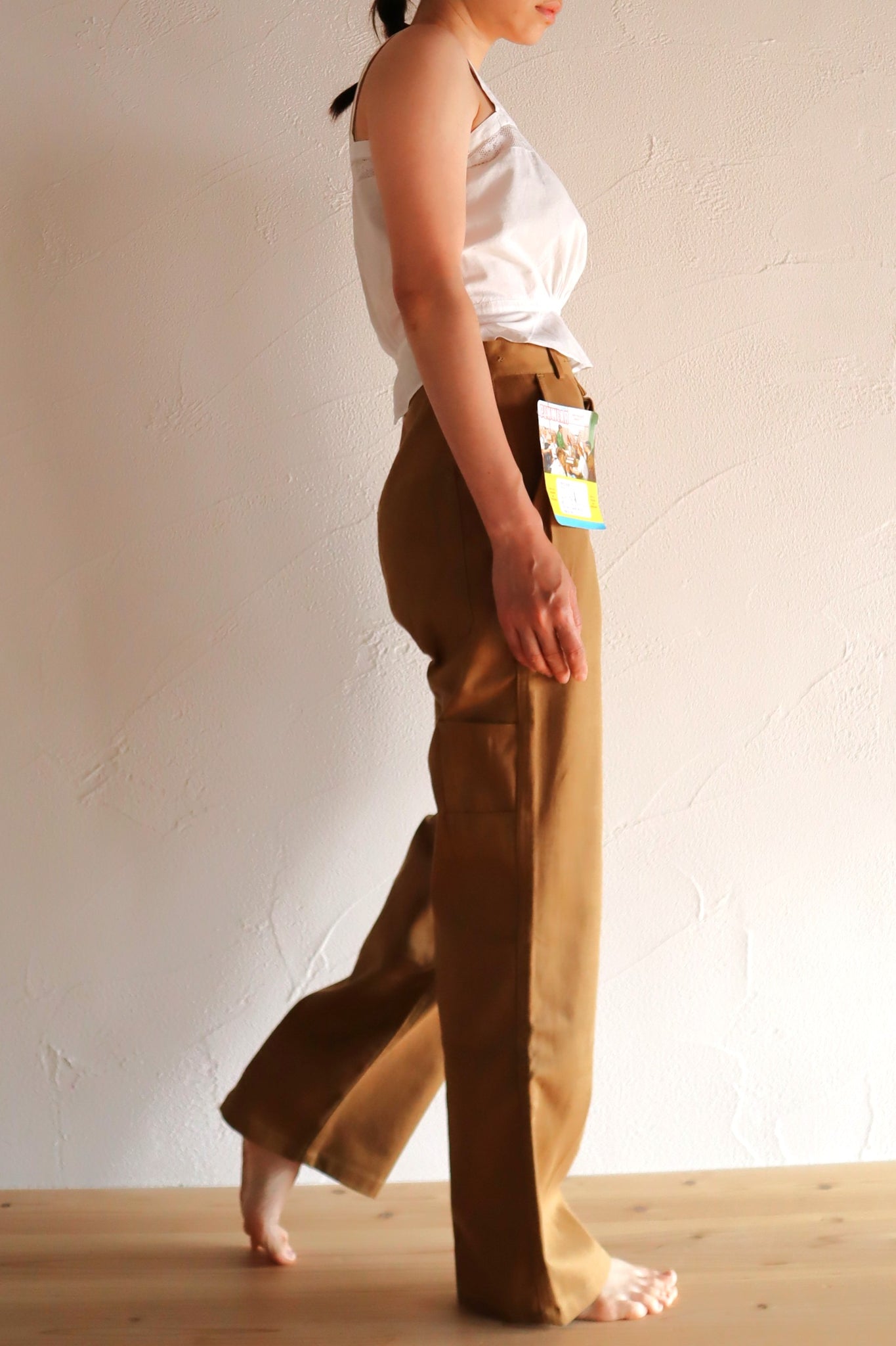 1960s British Deadstock Cotton Work Trousers “Pexwear” Made in U.K