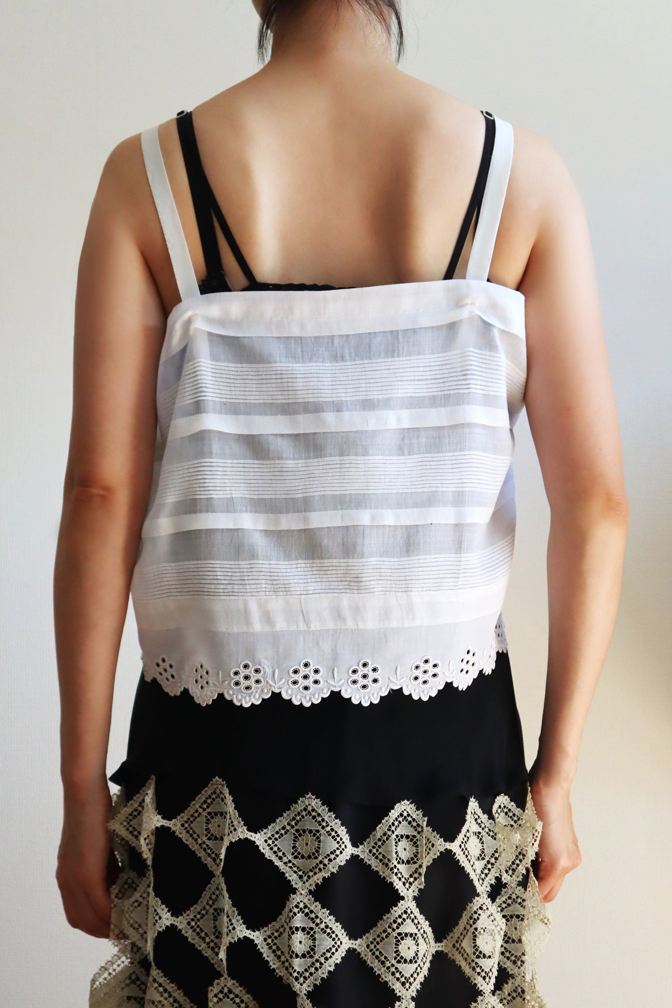 Handmade French Skirt Hem Camisole