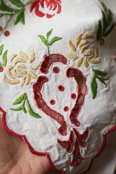 Antique French Storage Bag