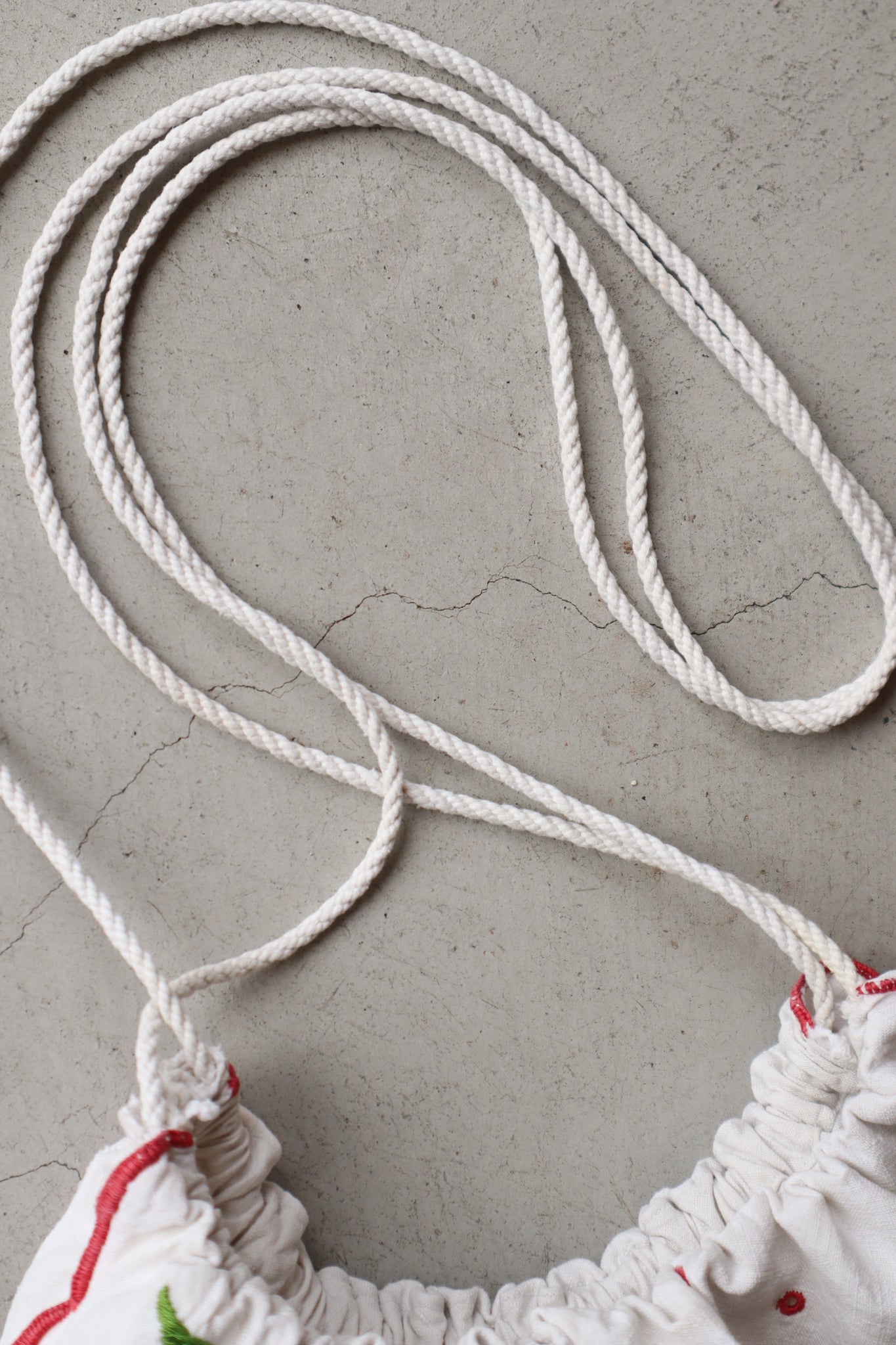 Antique French Storage Bag