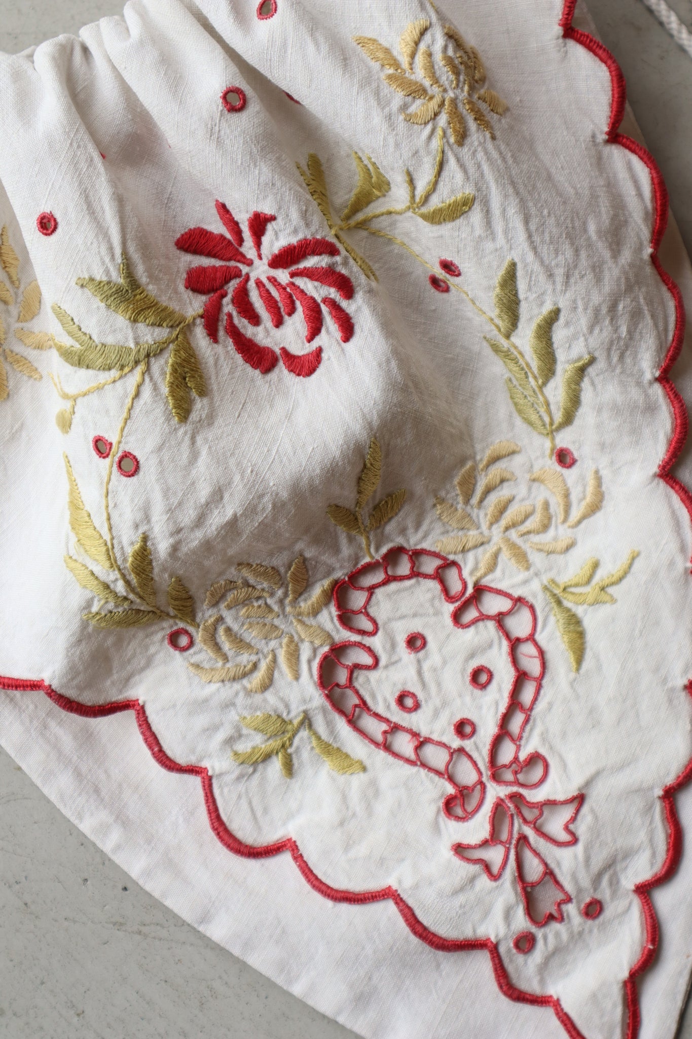 Antique French Storage Bag