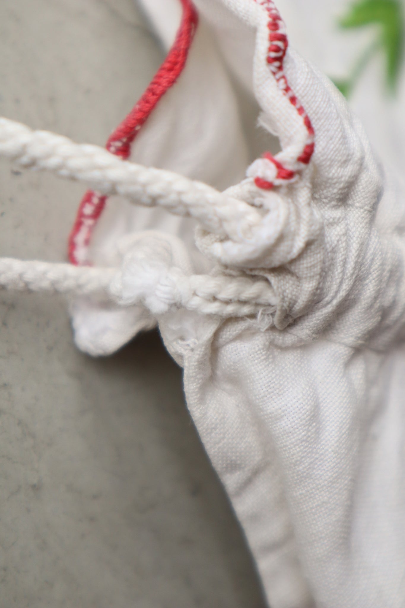 Antique French Storage Bag