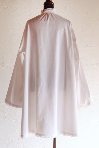 1900s-1910s Edwardian Cotton Lawn Dressing Gown
