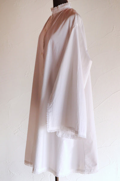 1900s-1910s Edwardian Cotton Lawn Dressing Gown