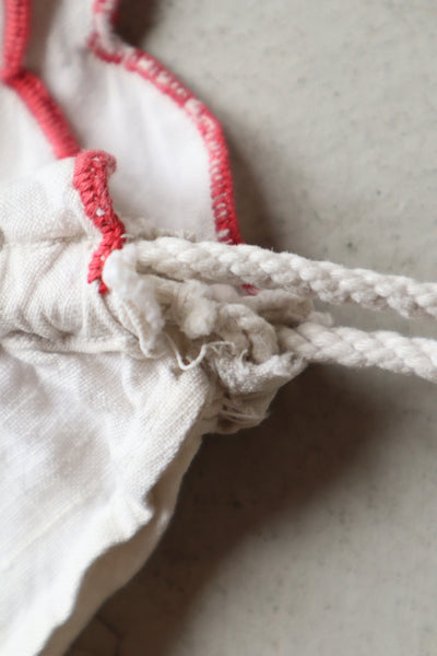 Antique French Storage Bag