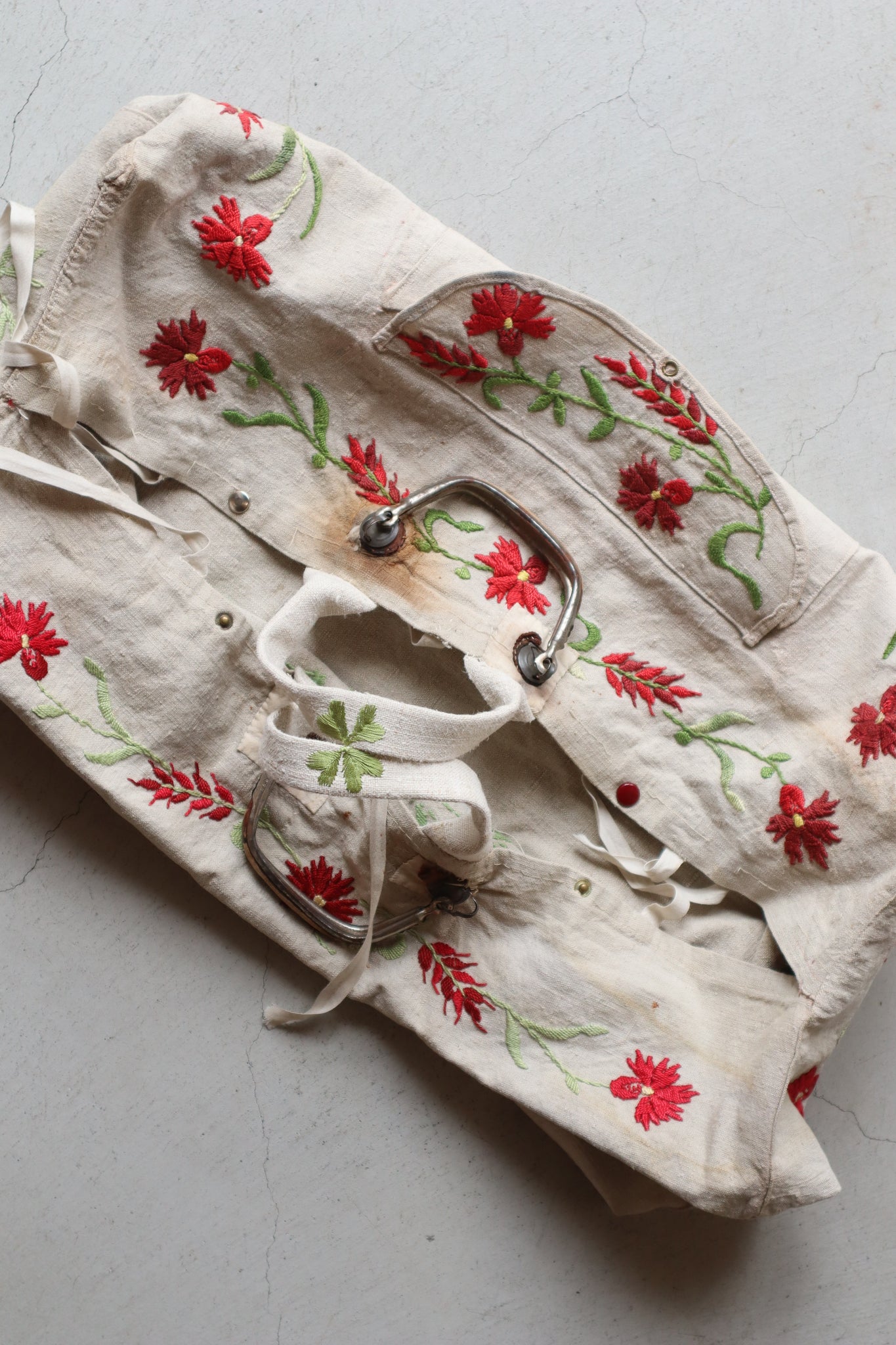 1920s–1930s French Travel Sack