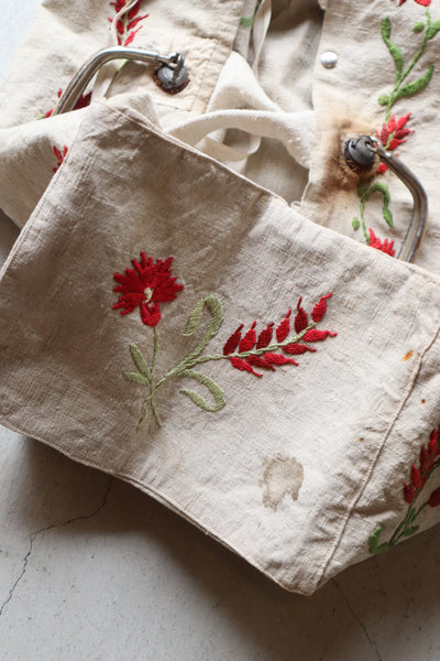 1920s–1930s French Travel Sack