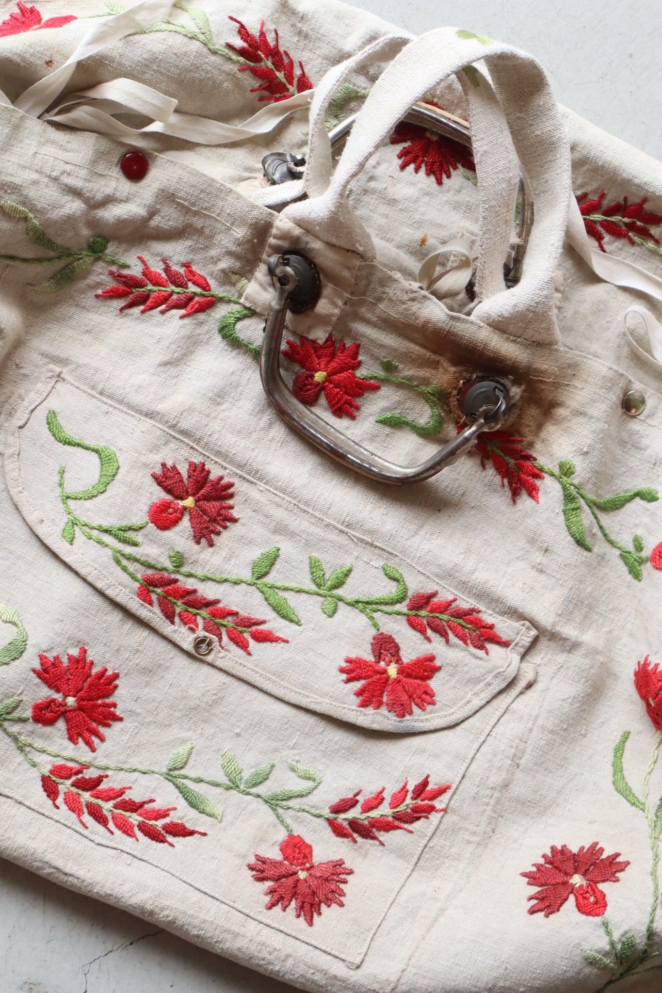 1920s–1930s French Travel Sack