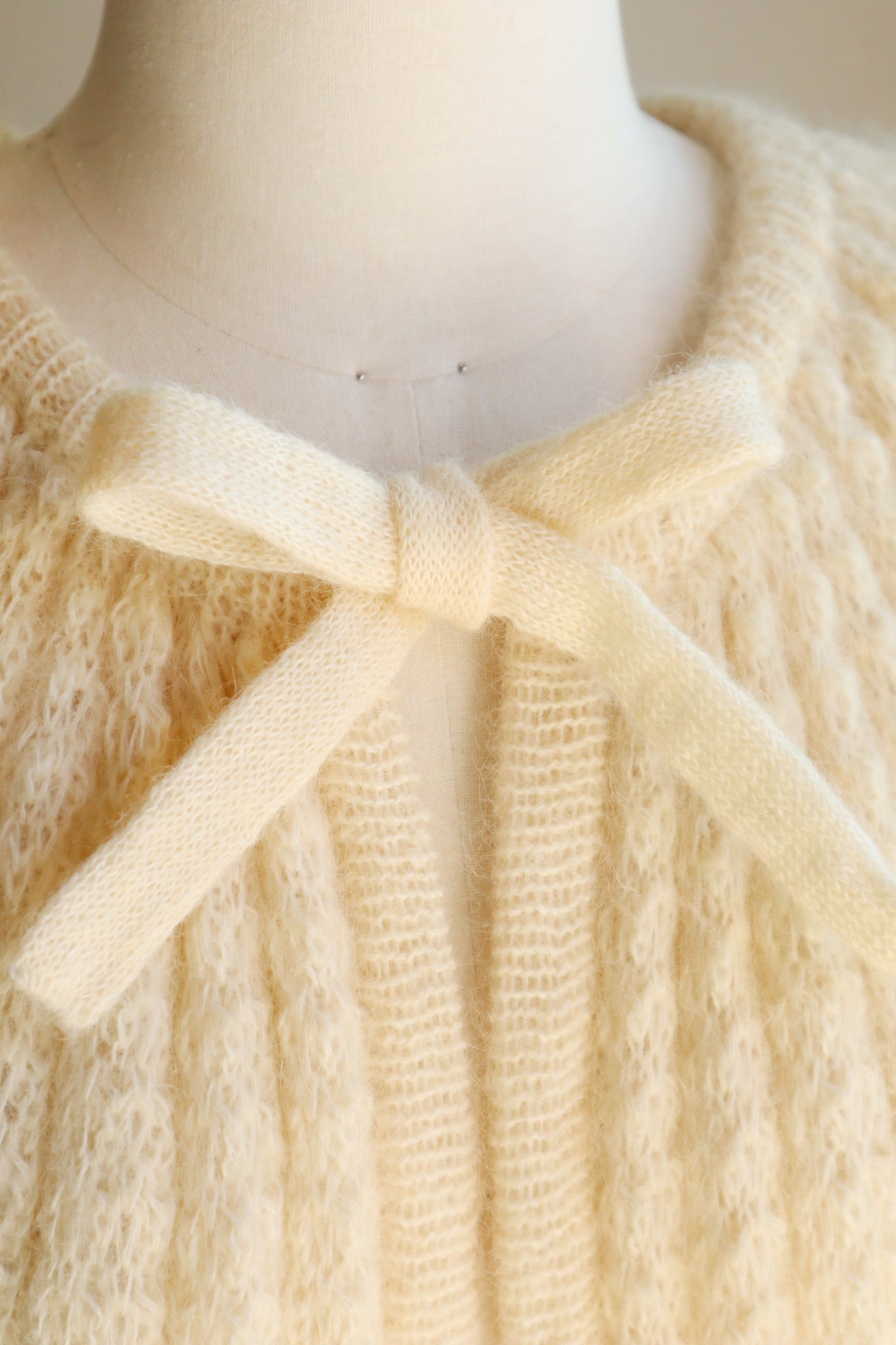 70s Mohair Knit Coat