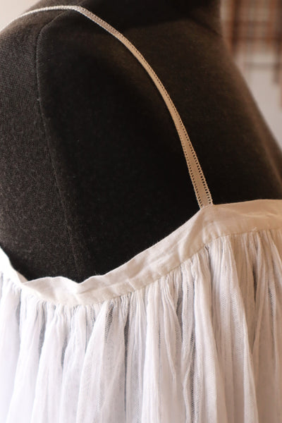1900s~1910s Cotton Tulle Dress