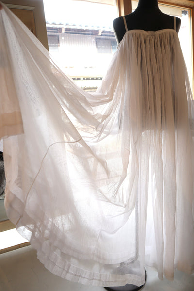 1900s~1910s Cotton Tulle Dress