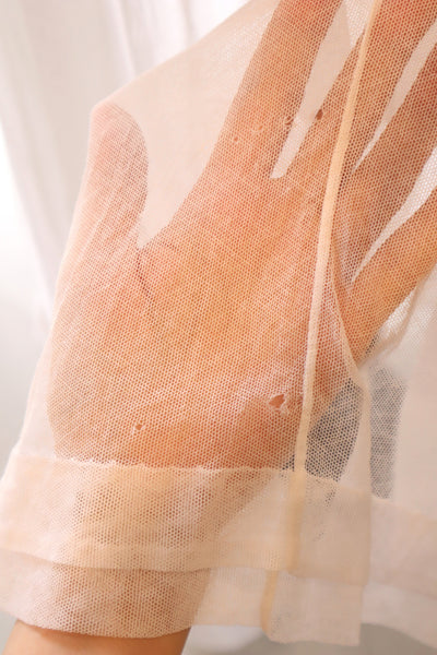 1900s~1910s Cotton Tulle Dress