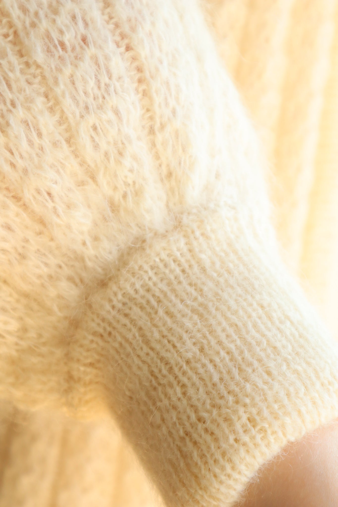 70s Mohair Knit Coat