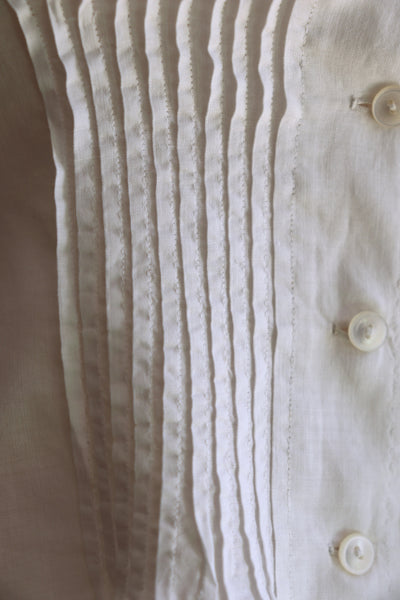 1900s Puffed Sleeve Corset Cover