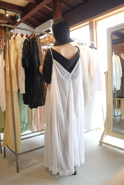 1900s~1910s Cotton Tulle Dress