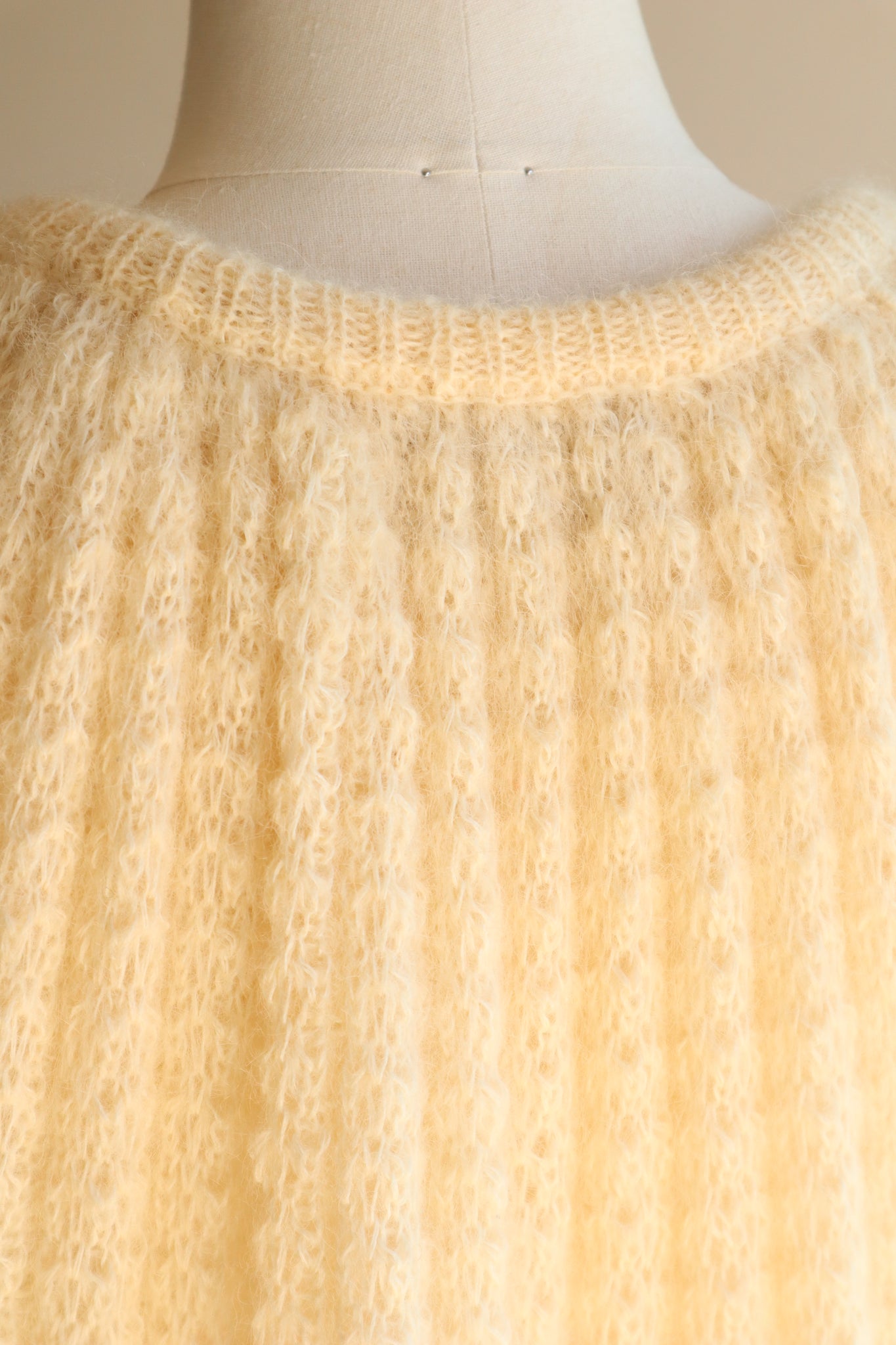 70s Mohair Knit Coat