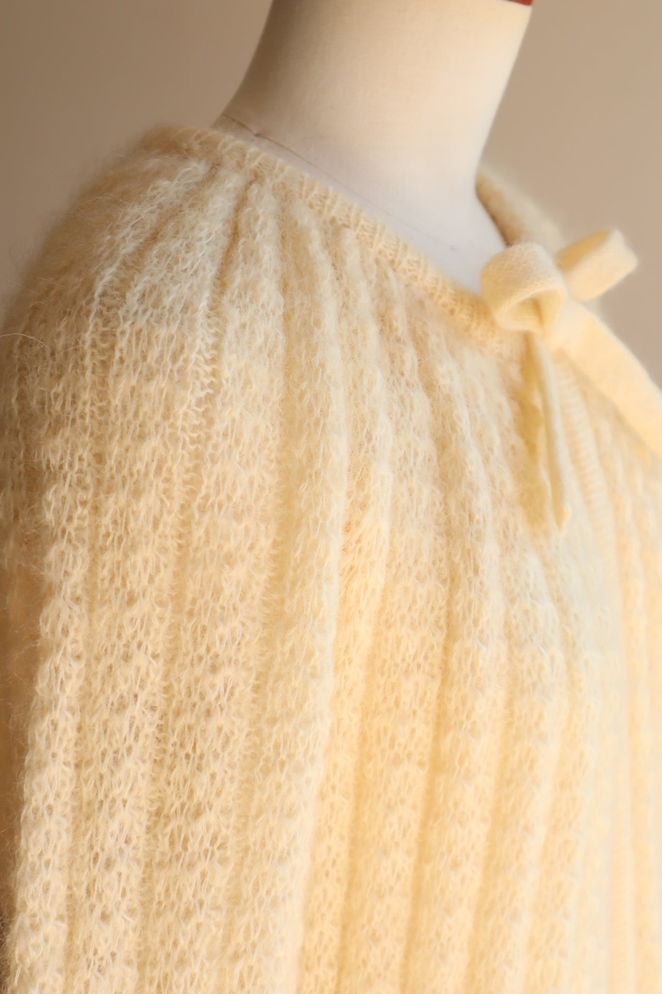 70s Mohair Knit Coat