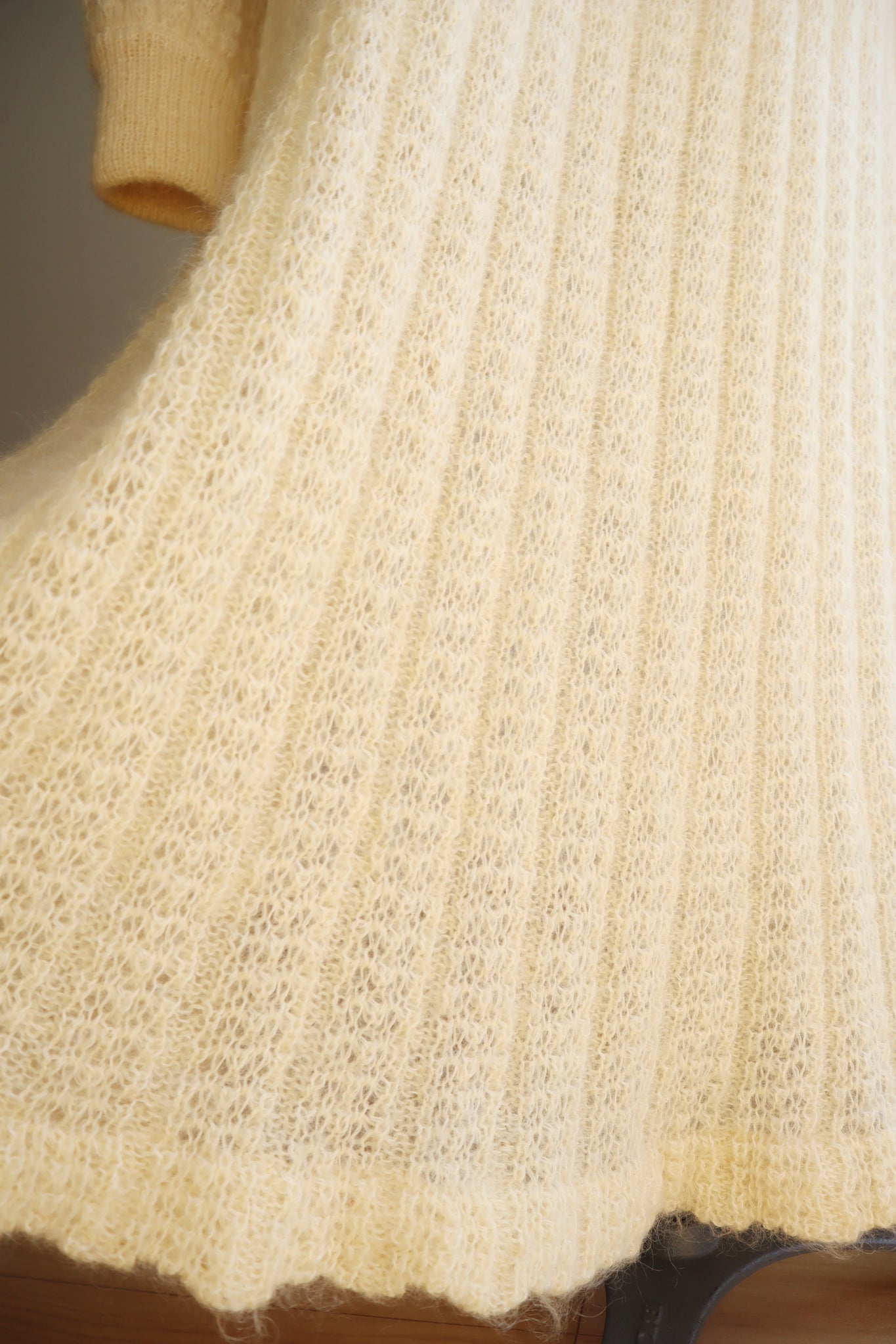 70s Mohair Knit Coat