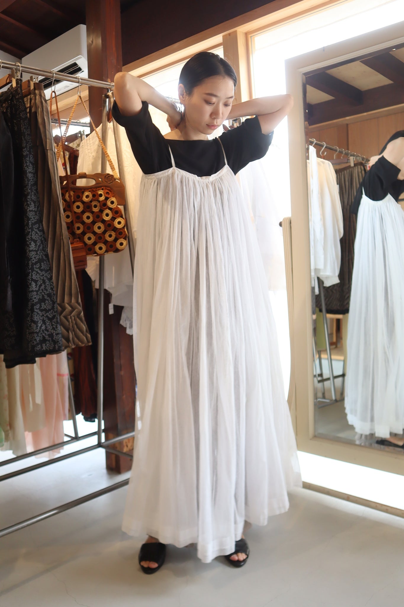 1900s~1910s Cotton Tulle Dress