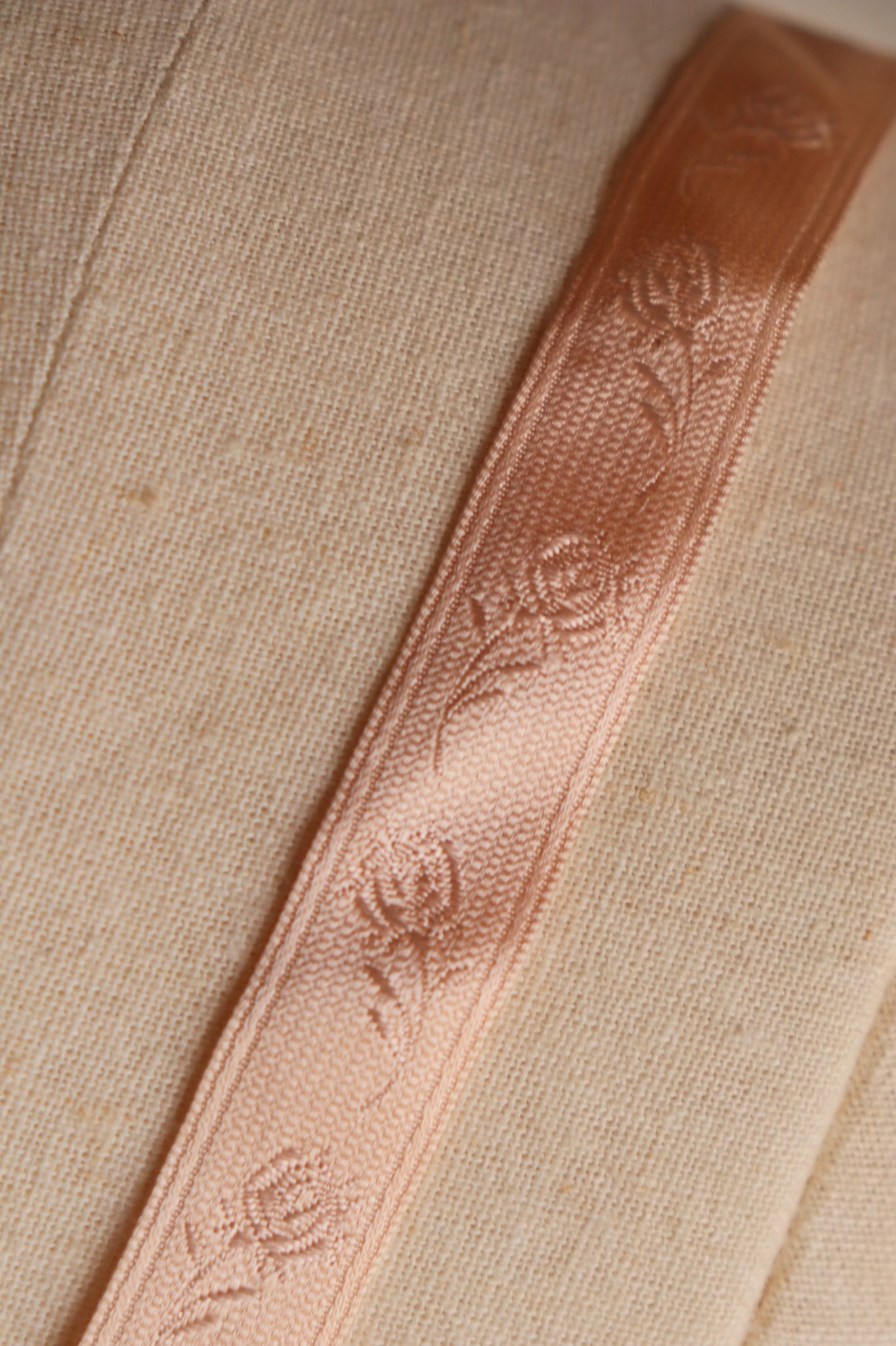 1910s–1920s Pink Silk Ribbon Cami