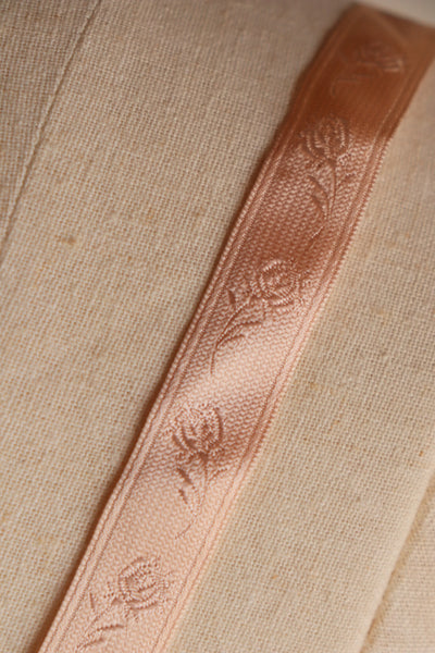 1910s–1920s Pink Silk Ribbon Cami