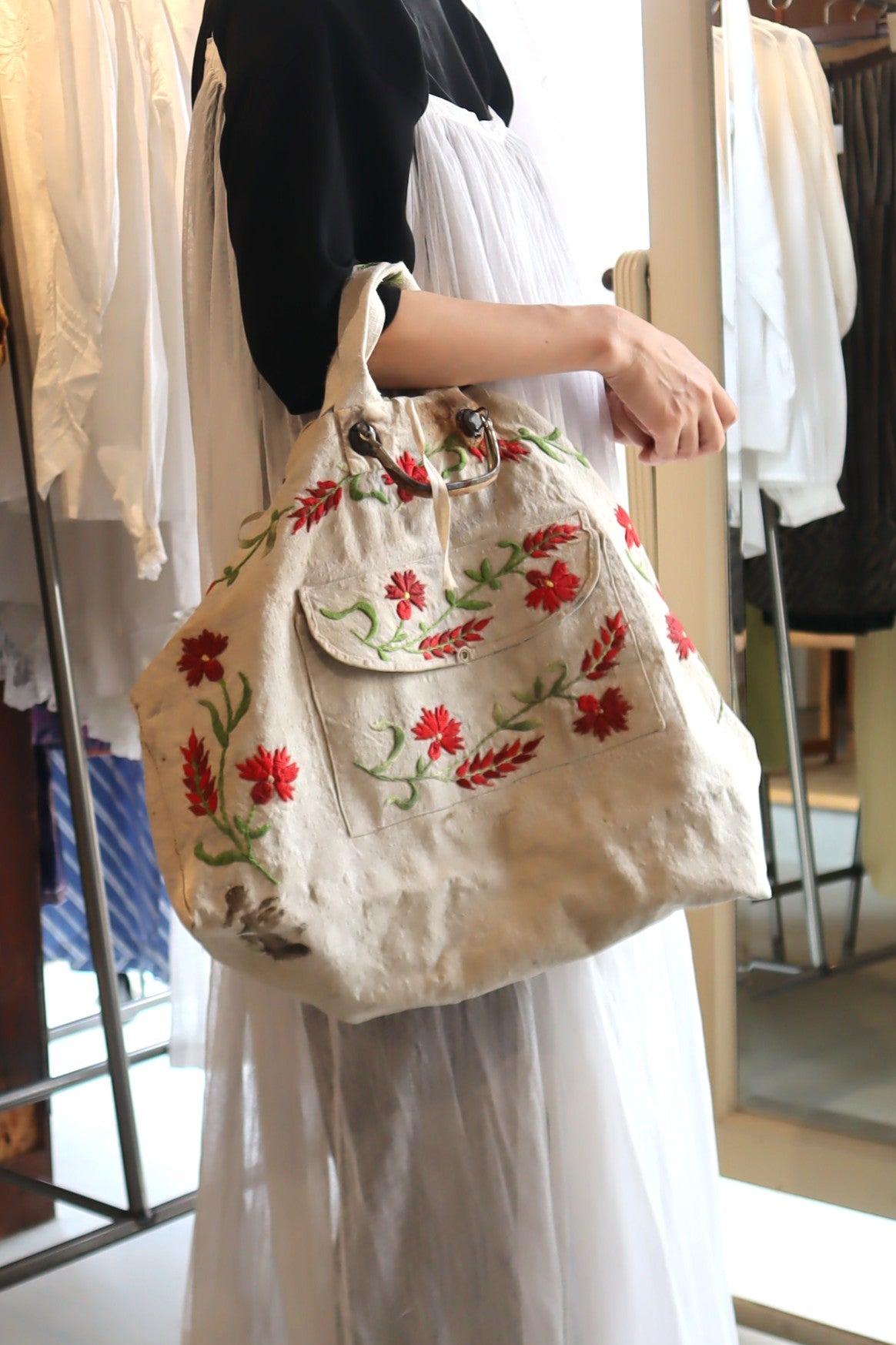 1920s–1930s French Travel Sack