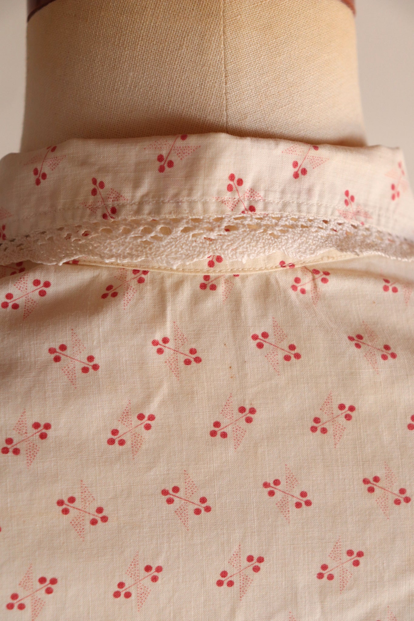 19th Floral Calico Blouse