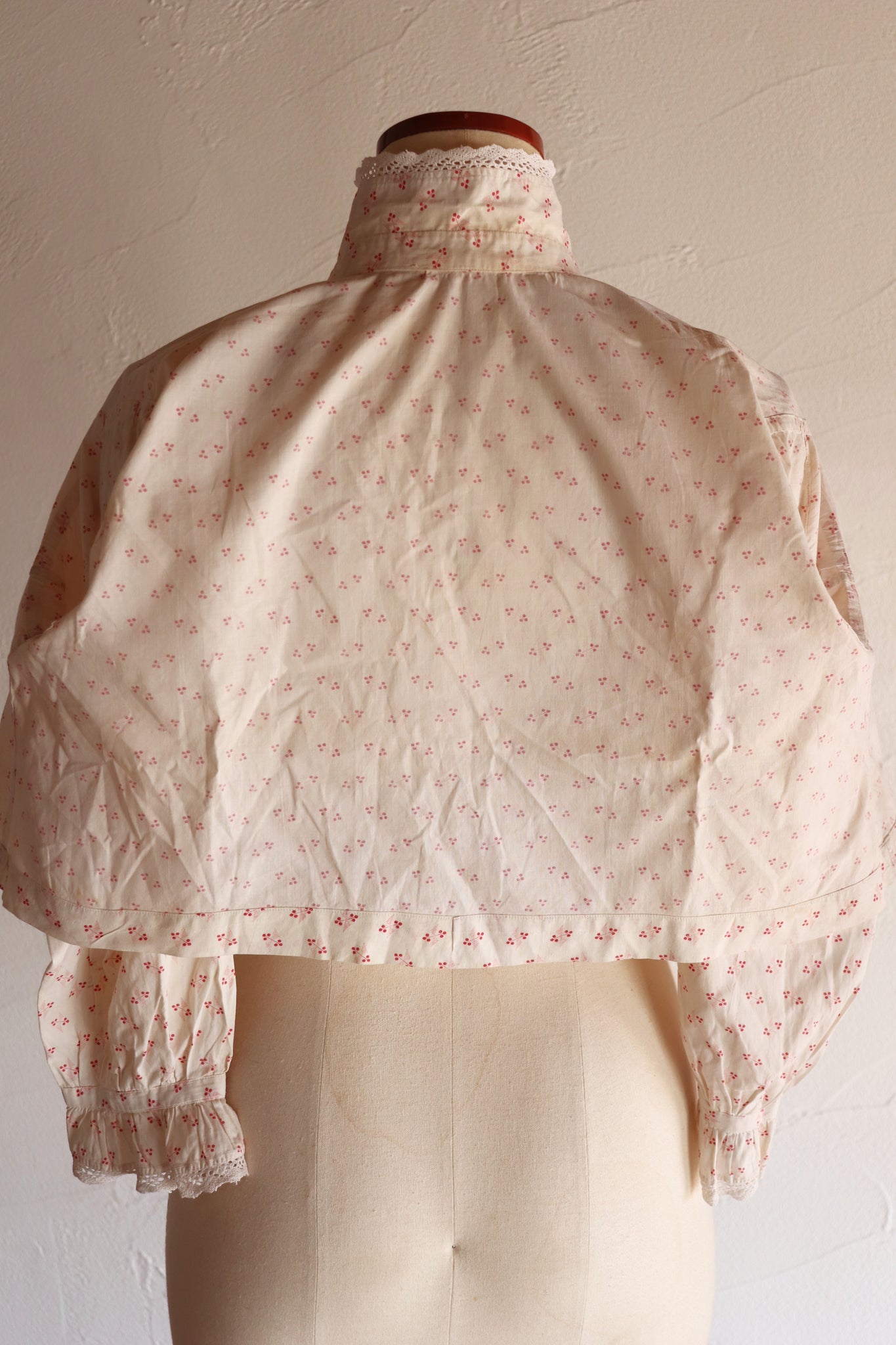 19th Floral Calico Blouse