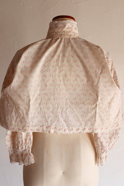 19th Floral Calico Blouse