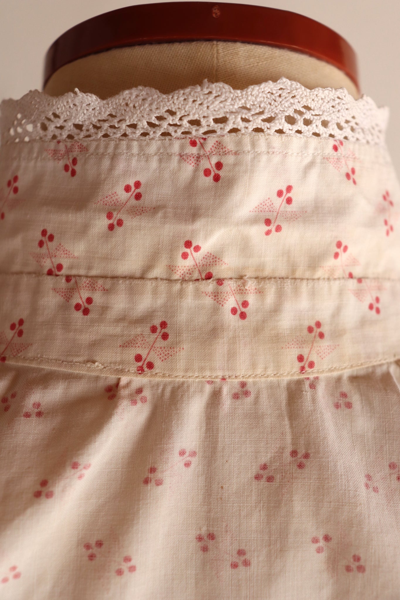 19th Floral Calico Blouse