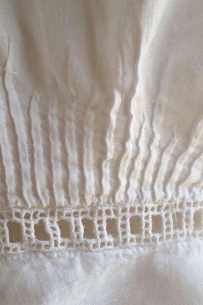 1910s Leaf Embroidery Corset Cover