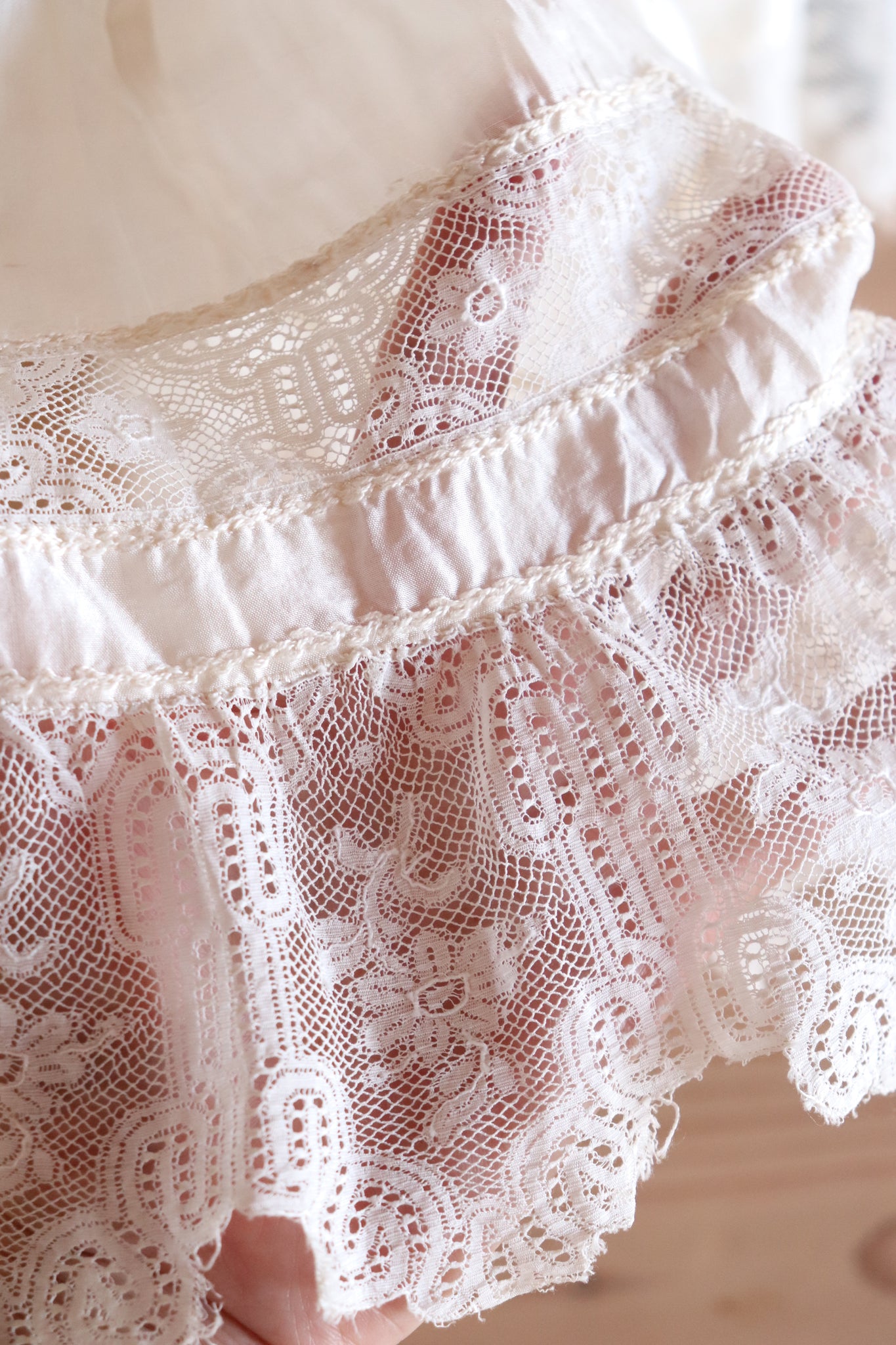 1910s Silk Petticoat Skirt A