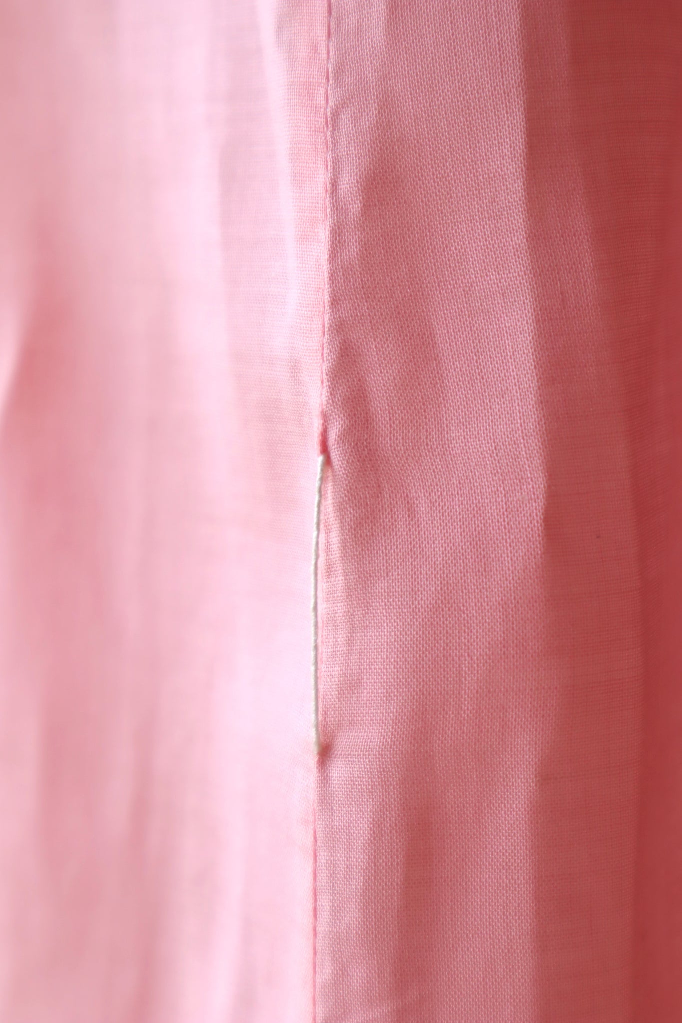 1950s Dead Stock Pink Cotton Nightgown