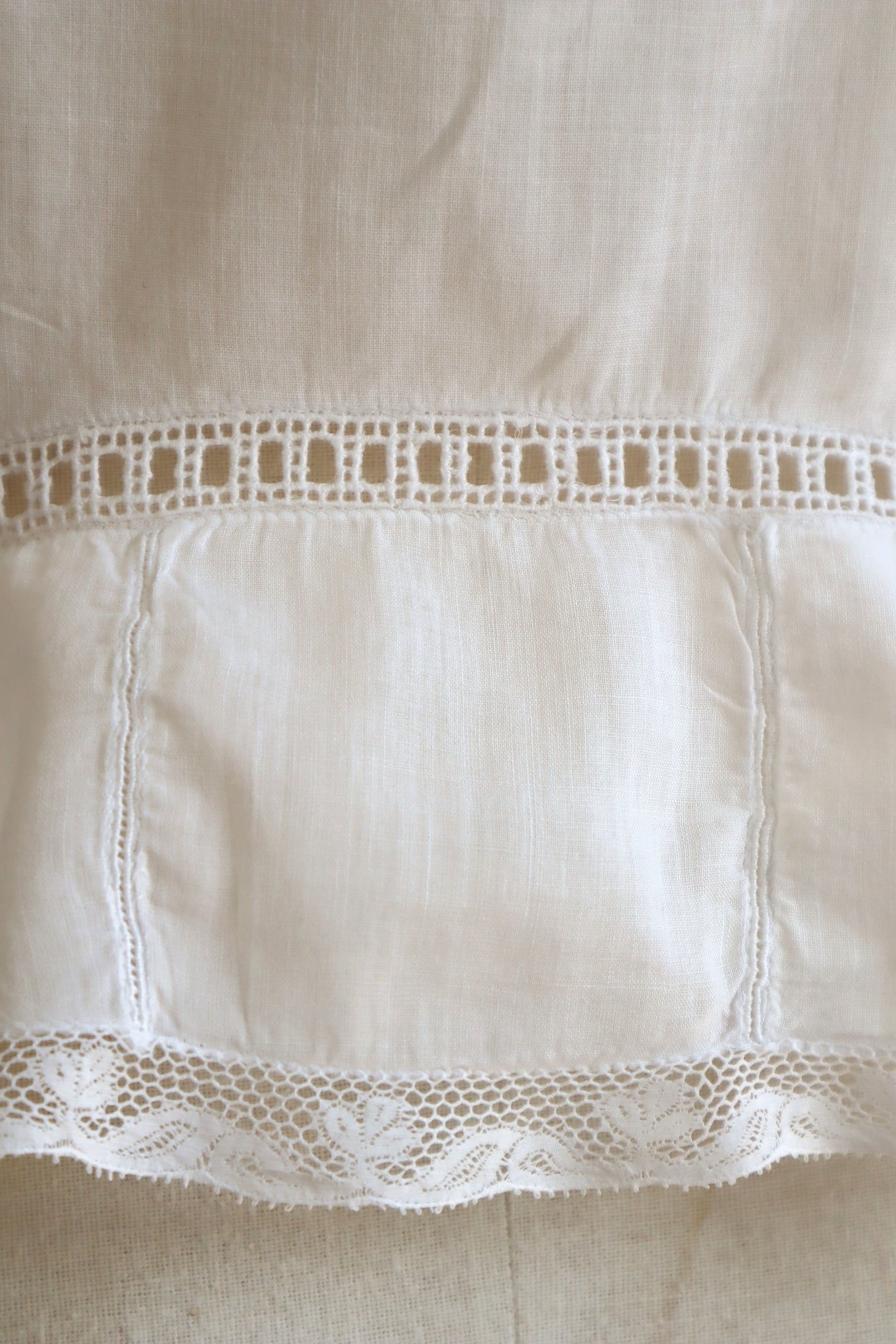 1910s Leaf Embroidery Corset Cover