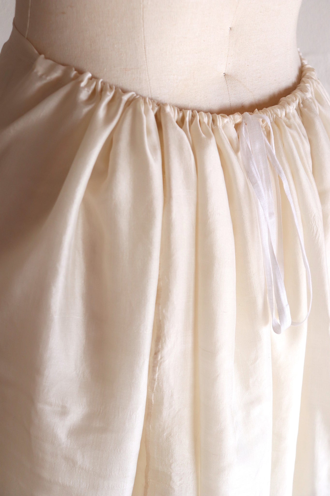 1910s Silk Petticoat Skirt A