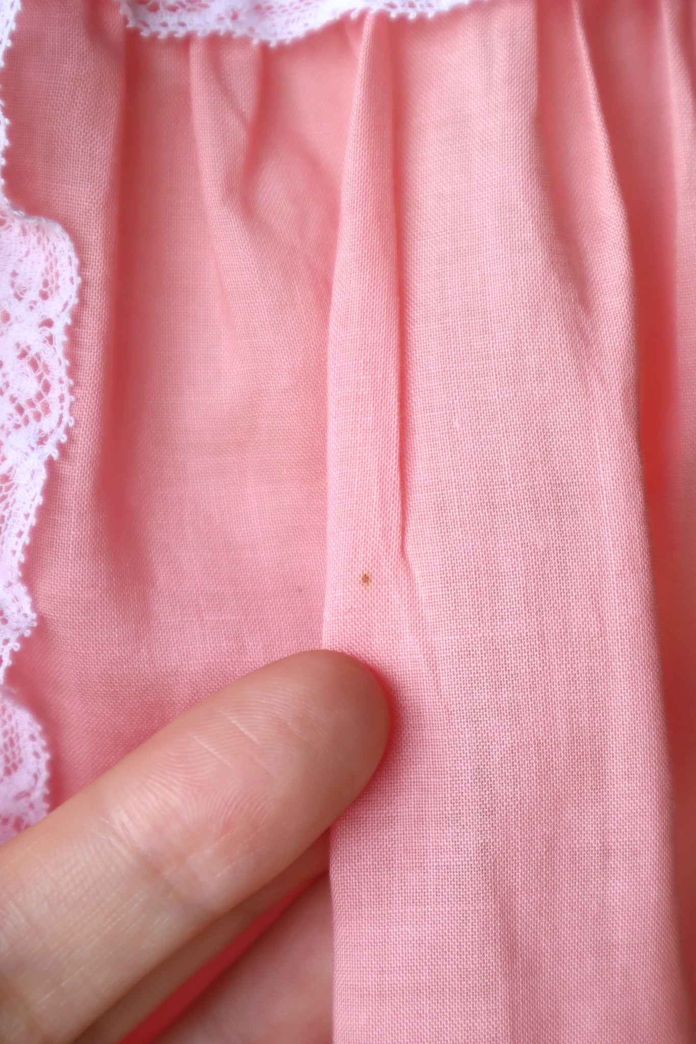 1950s Dead Stock Pink Cotton Nightgown