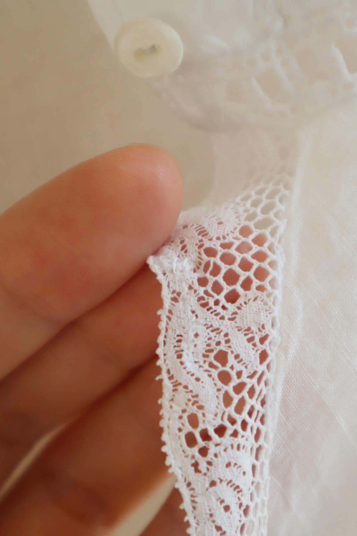 1910s Leaf Embroidery Corset Cover