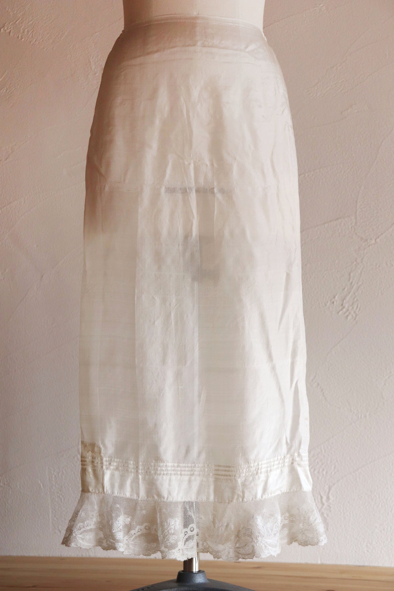 1910s Silk Petticoat Skirt B