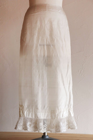 1910s Silk Petticoat Skirt B