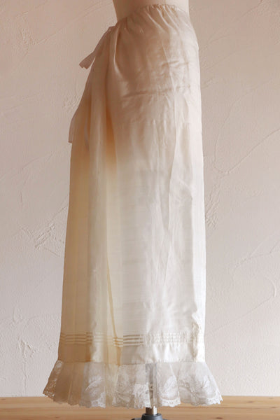 1910s Silk Petticoat Skirt B