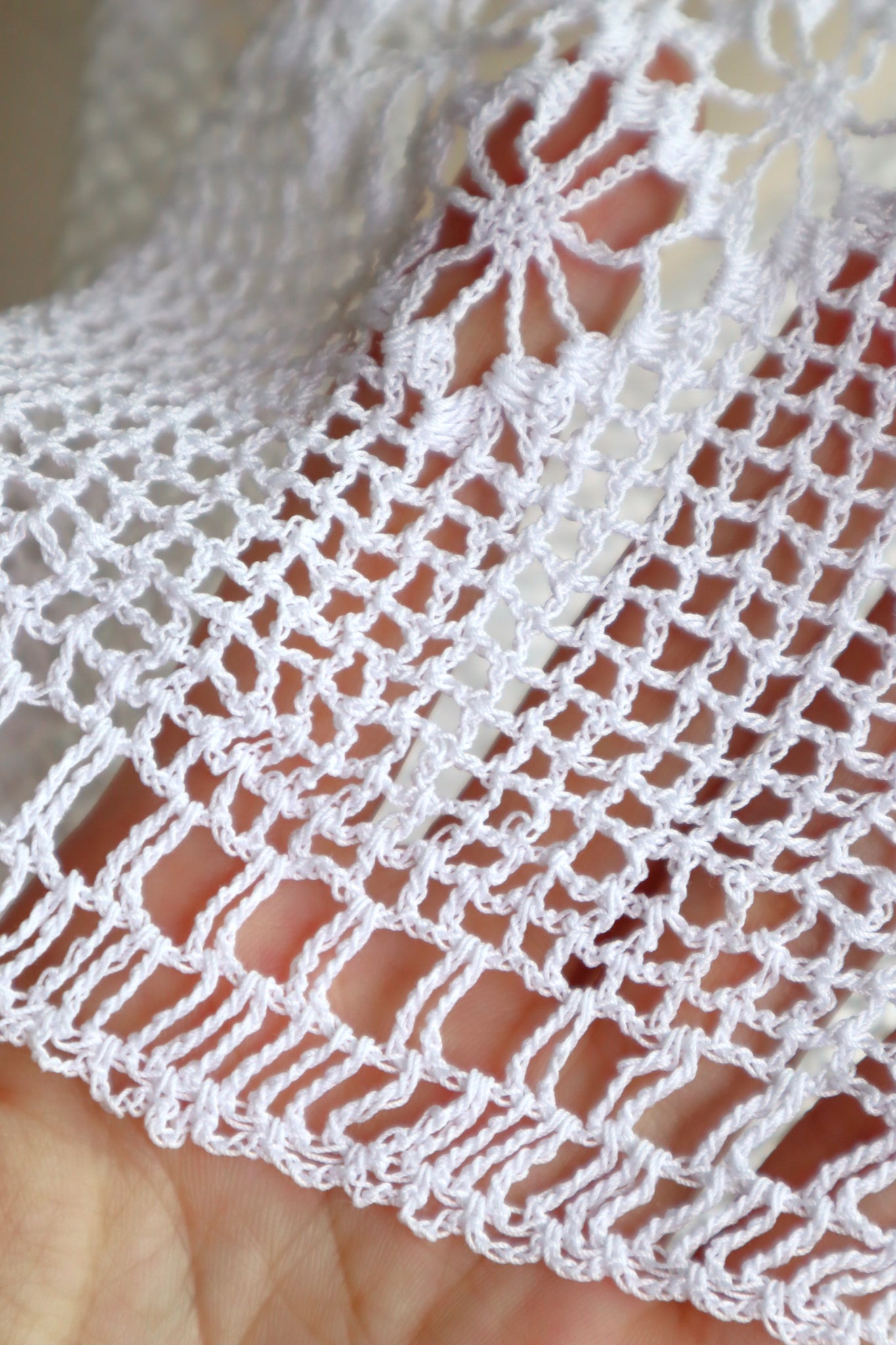 1910s All Hand Sewn Crochet Lace Cotton Dress
