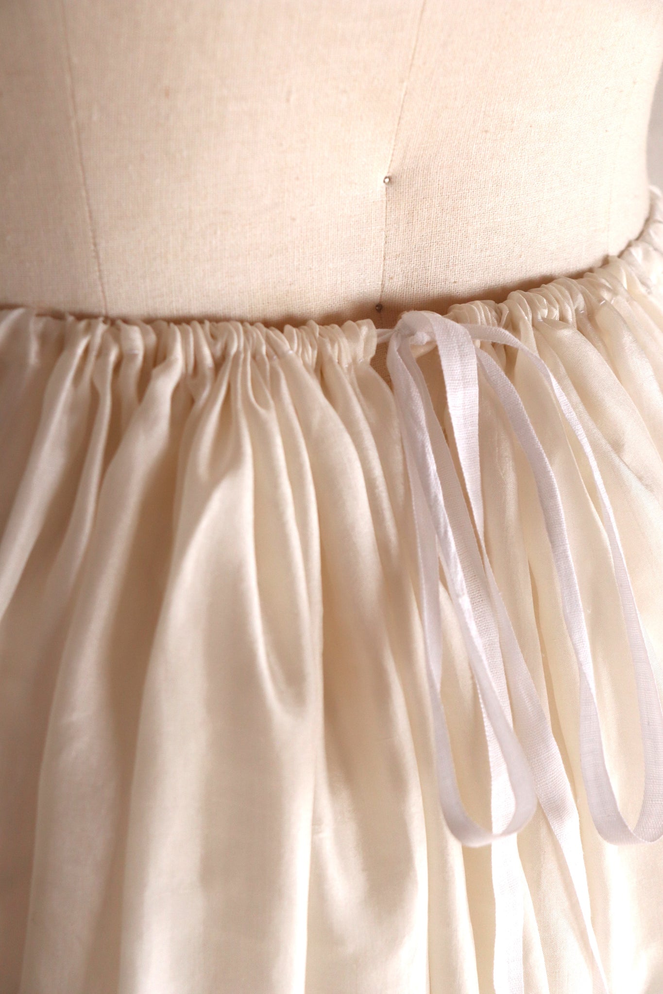 1910s Silk Petticoat Skirt B