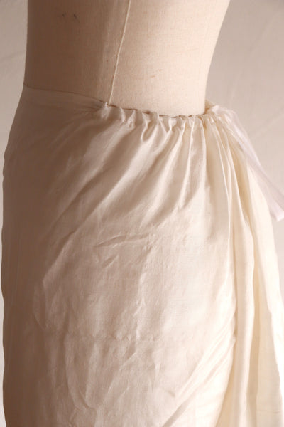 1910s Silk Petticoat Skirt B