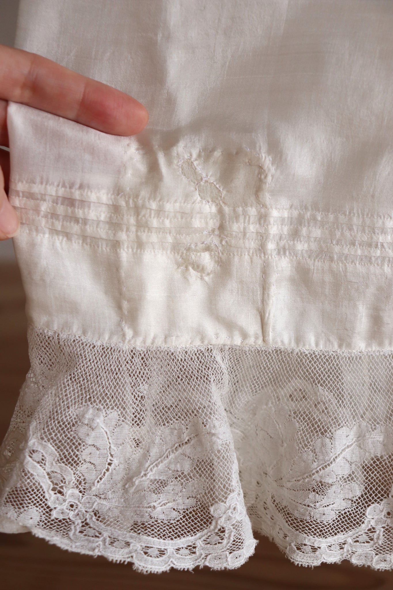 1910s Silk Petticoat Skirt B