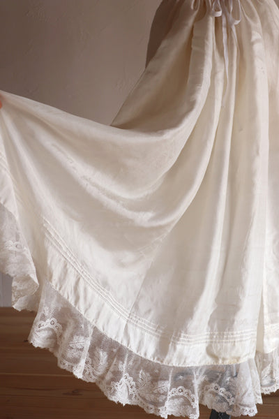 1910s Silk Petticoat Skirt B