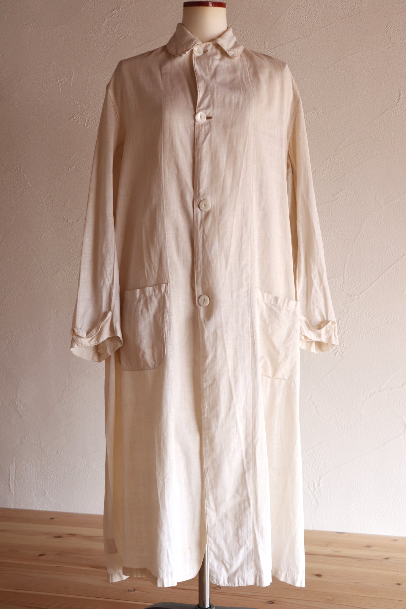 1910s~1920s Linen Duster Coat