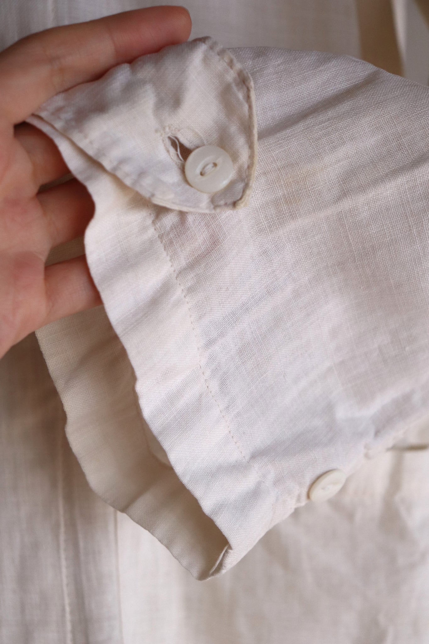 1910s~1920s Linen Duster Coat